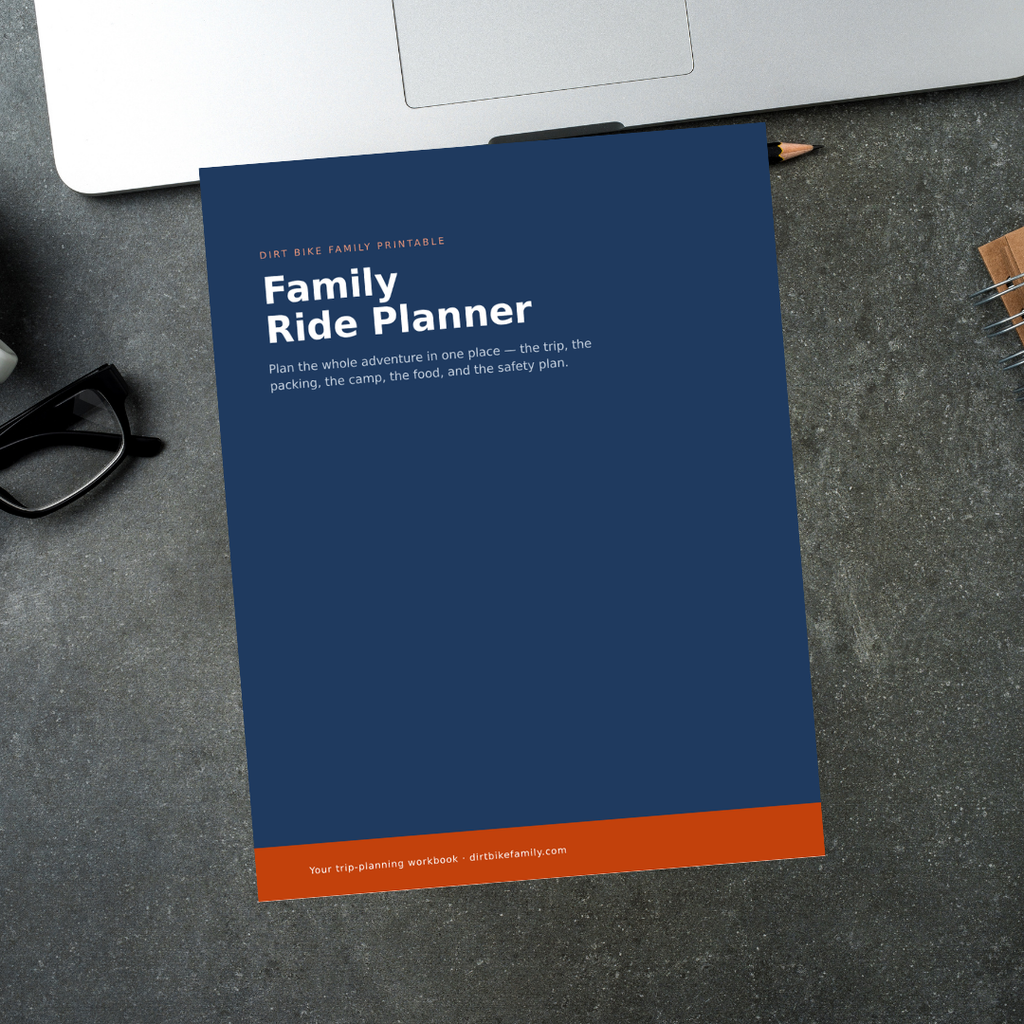 The Complete Dirt Bike Family Bundle – All 5 Printables (Digital Download)