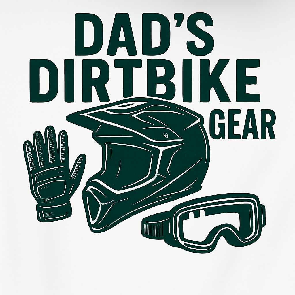 Dad’s Dirtbike Gear Water Bottle