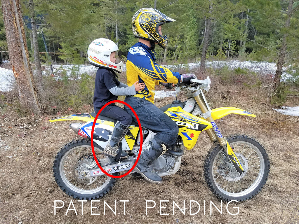 Moto Stirrups for Dirt Bikes – Foot Support for Short Riders – Lower Foot Peg Extensions for Trail & MX Comfort