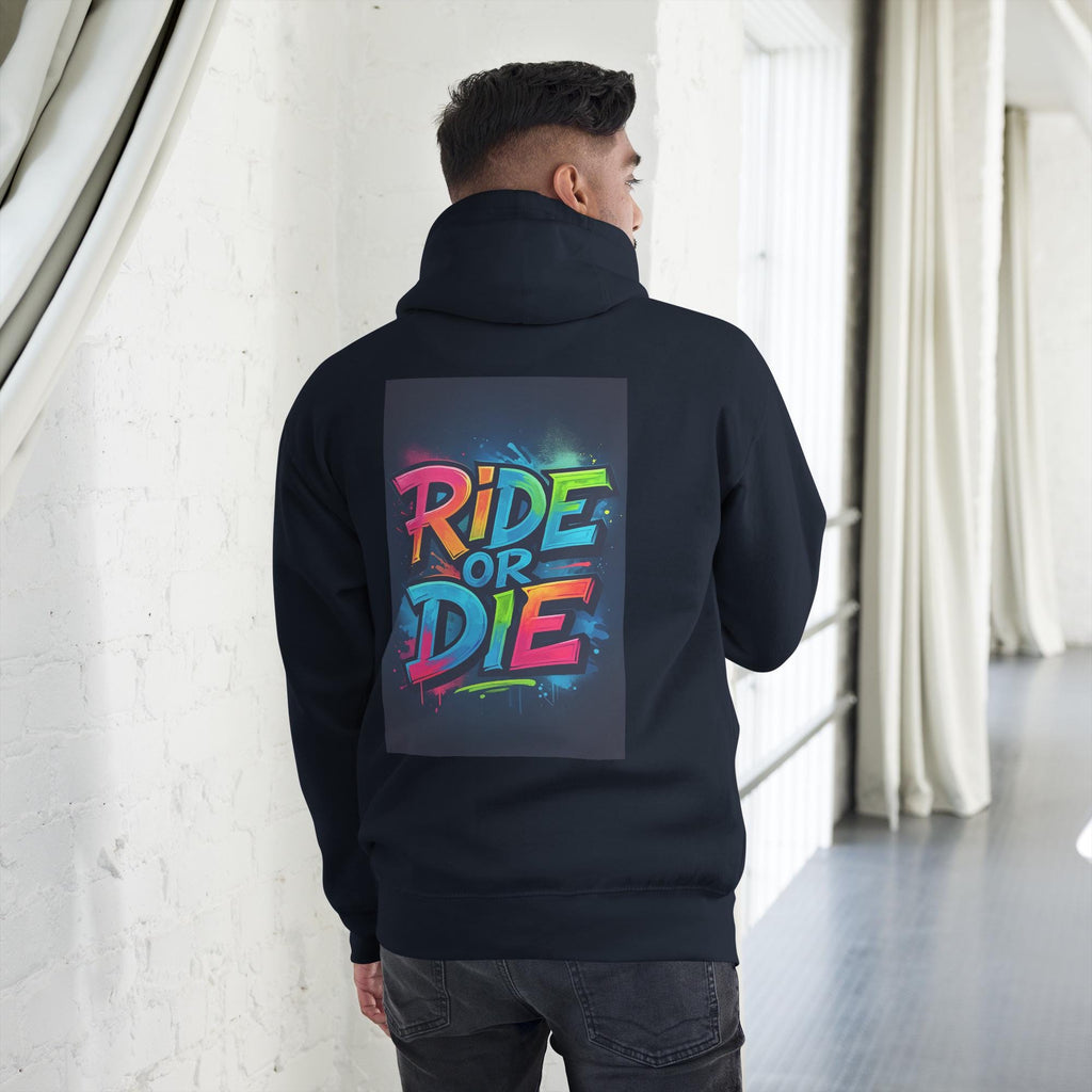 Ride or Die Dirtbike Hoodie – Unisex MX Racing Sweatshirt | Motocross Gift for Him or Her | Off-Road Biker Pullover