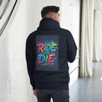 Ride or Die Dirtbike Hoodie – Unisex MX Racing Sweatshirt | Motocross Gift for Him or Her | Off-Road Biker Pullover