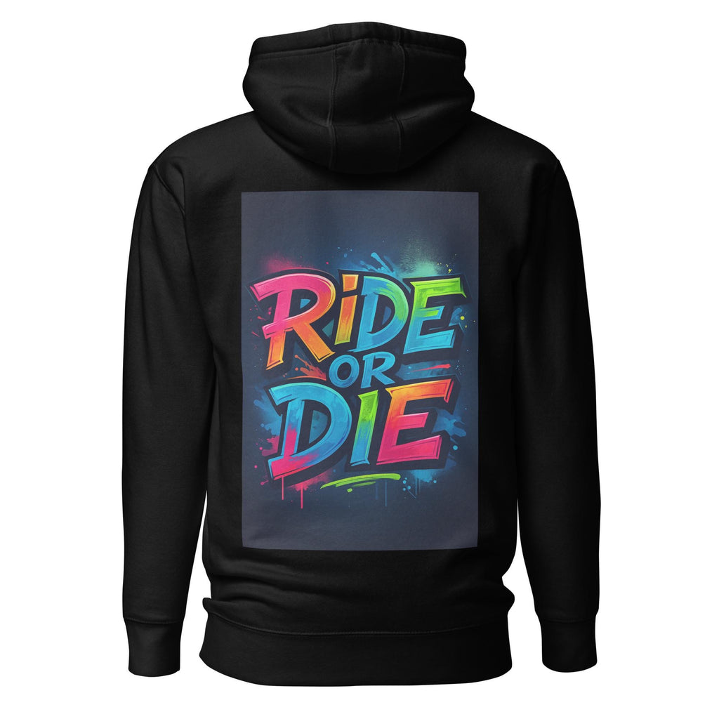 Ride or Die Dirtbike Hoodie – Unisex MX Racing Sweatshirt | Motocross Gift for Him or Her | Off-Road Biker Pullover