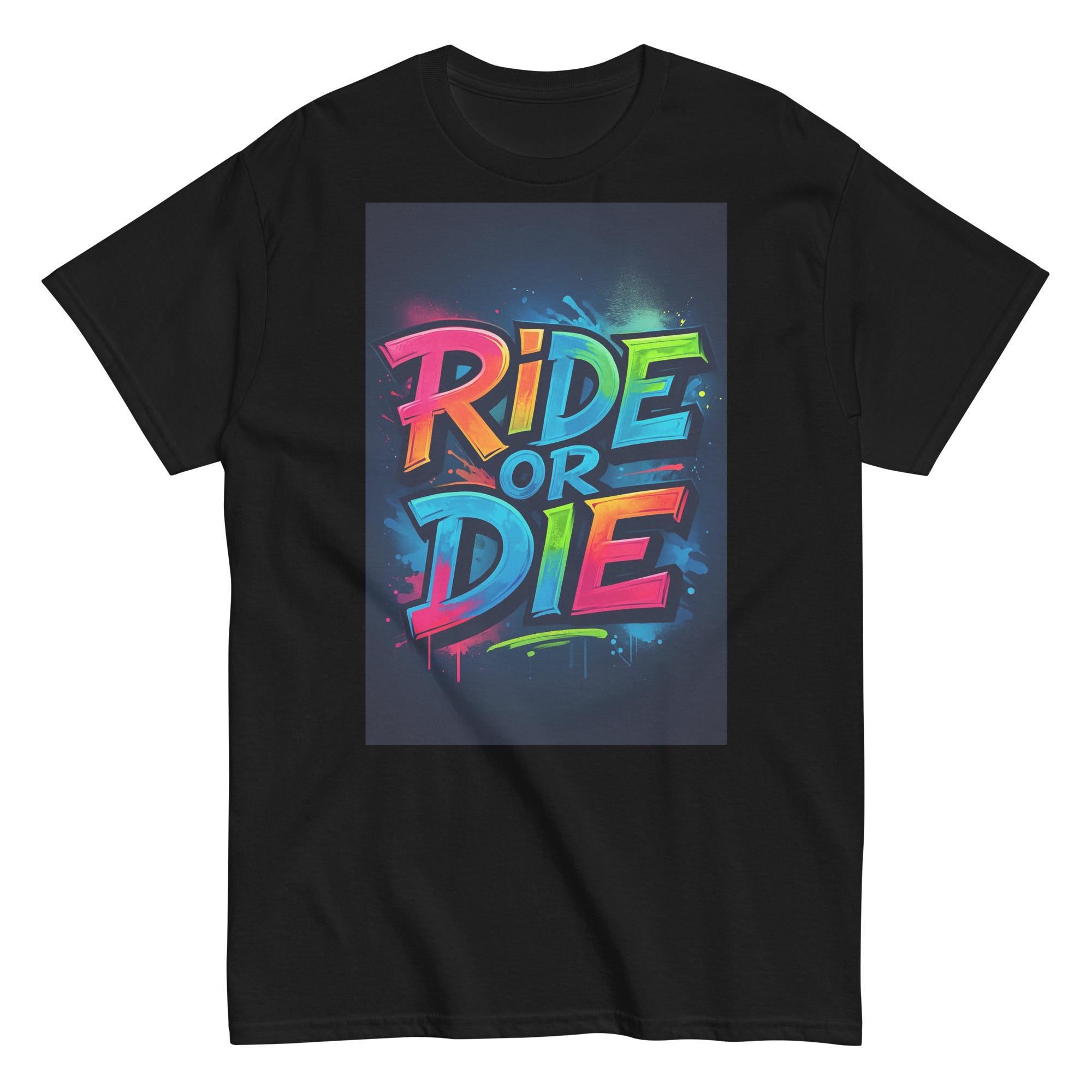 Ride or Die Dirtbike Shirt – Motocross Gift for Him, Her, or Teen | MX Unisex Tee for Bikers + Racing Fans
