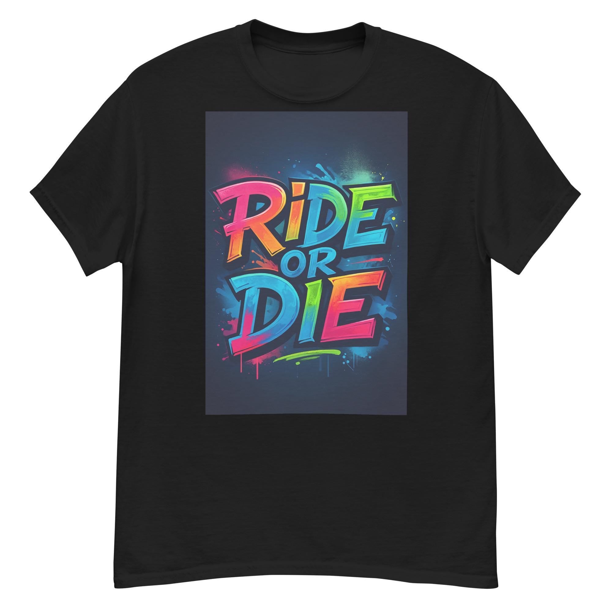 Ride or Die Dirtbike Shirt – Motocross Gift for Him, Her, or Teen | MX Unisex Tee for Bikers + Racing Fans