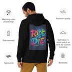 Ride or Die Dirtbike Hoodie – Unisex MX Racing Sweatshirt | Motocross Gift for Him or Her | Off-Road Biker Pullover