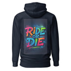 Ride or Die Dirtbike Hoodie – Unisex MX Racing Sweatshirt | Motocross Gift for Him or Her | Off-Road Biker Pullover