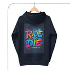 Ride or Die Dirtbike Hoodie – Unisex MX Racing Sweatshirt | Motocross Gift for Him or Her | Off-Road Biker Pullover