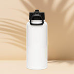 Dad’s Dirtbike Water Bottle – 32 oz Stainless Steel MX Bottle with Straw Lid | Motocross Gift for Biker Dads | Off-Road Hydration Jug