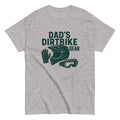 Dad’s Dirtbike Gear Shirt – Funny Motocross Father’s Day Gift Tee | Dirt Bike Helmet Glove Boot Icons | MX Racing Dad T-Shirt