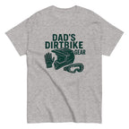 Dad’s Dirtbike Gear Shirt – Funny Motocross Father’s Day Gift Tee | Dirt Bike Helmet Glove Boot Icons | MX Racing Dad T-Shirt